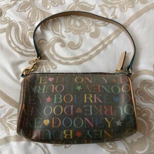 Dooney & Bourke Multicolor Logo Shoulder Bag